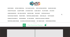 Desktop Screenshot of bgntvgospel.com