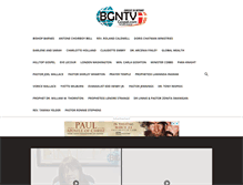 Tablet Screenshot of bgntvgospel.com